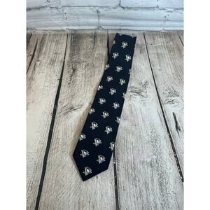 NHL Men’s Pittsburgh Penguin Printed Necktie / One Size / 100% Silk